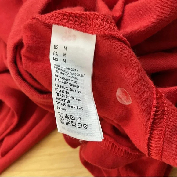 Disney X AE Donald Duck Feisty Pajama Shirt Size Medium - Picture 4 of 5